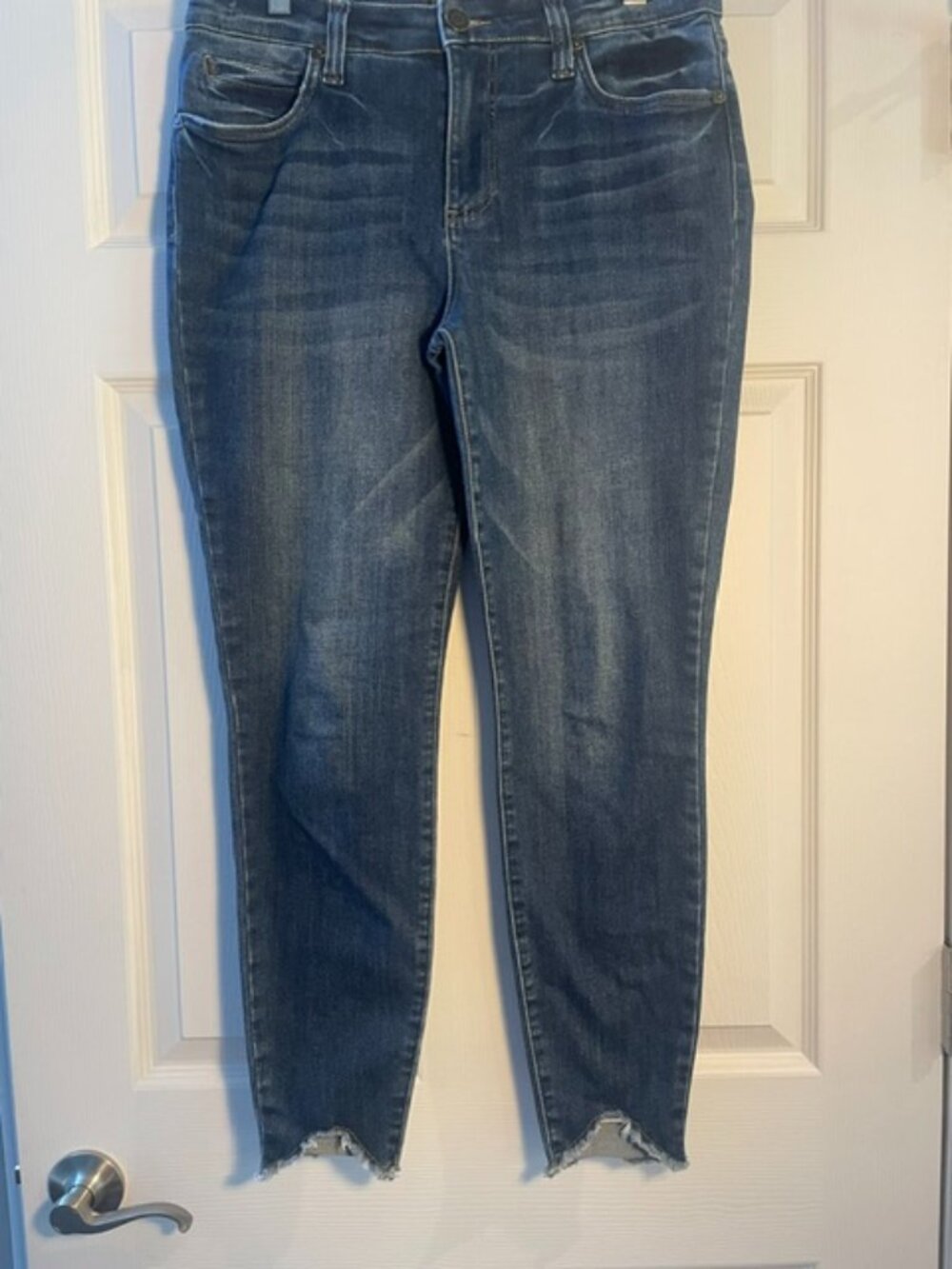 KUT from Kloth Carlo Fray Hem Ankle Skinny Jeans